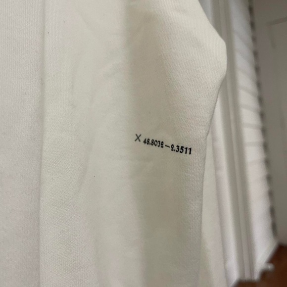 Zara Jumper Mens “Whatever Anytime” Embroidered and Print 100% Cotton Size L - Picture 2 of 4